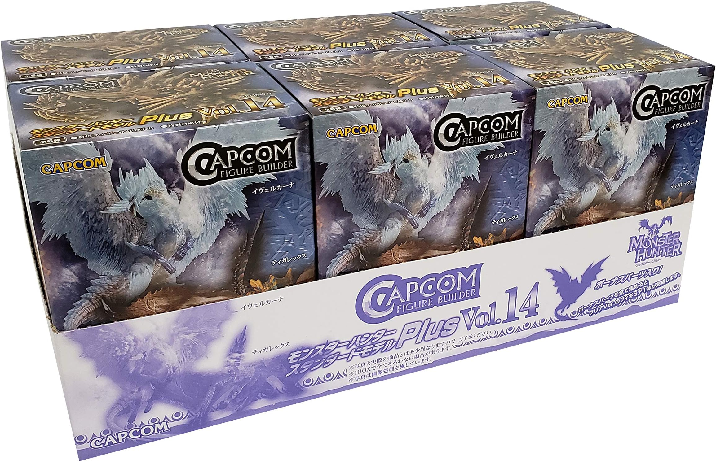 Capcom Monster Hunter Plus Vol. 14 Blind Box Figures (Random Box Set of 6)