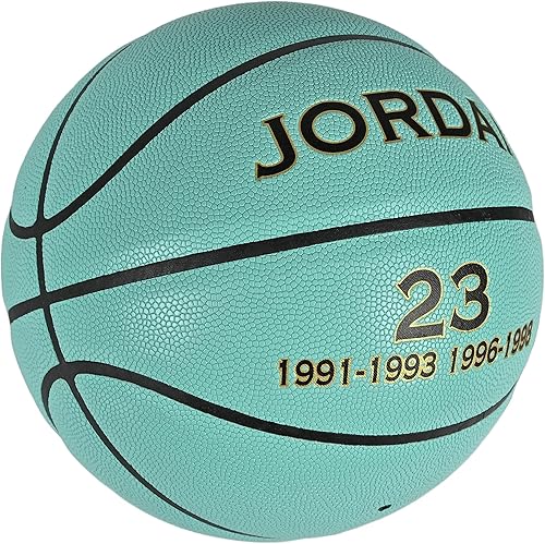 Miniatura 1 de Baloncesto de cuero compuesto de alta calidad 23# y pelota de calle oficial tamaño 7 (29.5 pulgadas), hecha para juegos de baloncesto en interiores