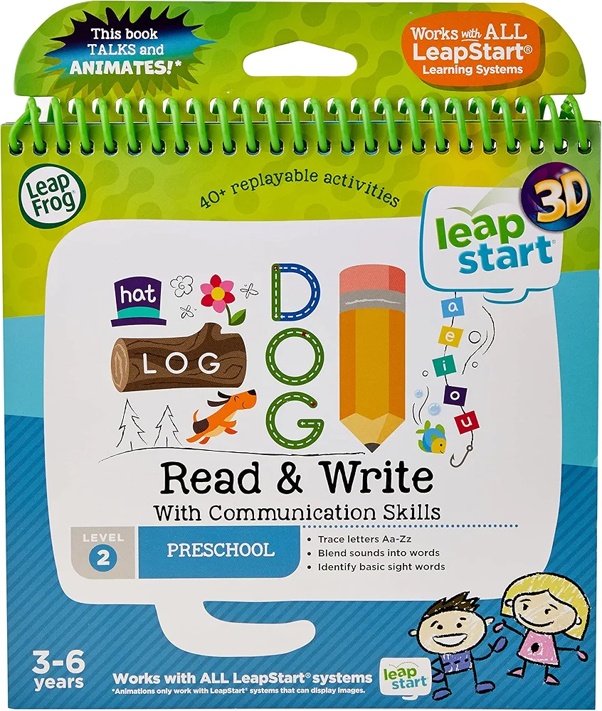 LeapFrog Read & Write 3D Activity Book : Amazon.co.uk: Toys & Games