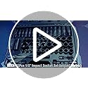 BOEN 1/2" Drive Impact Socket Set, 72 Piece Standard SAE (5/16"-1-1/4") & Metric (8-24 mm), Deep & Shallow Kit | Includes Ratchet Handle & Adapters | 3 ", 5", 10" Extension Bar