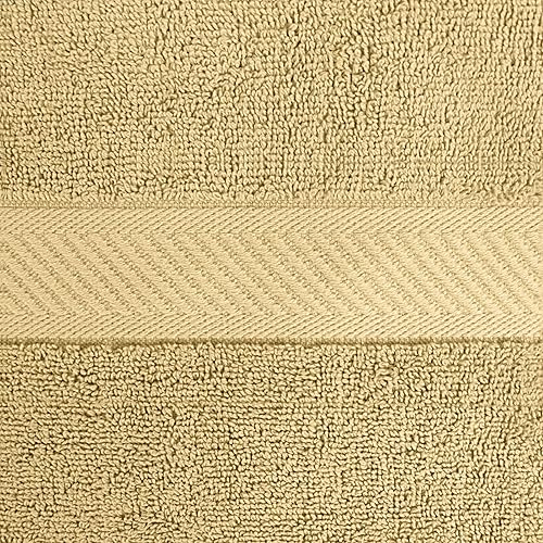 Miniatura 6 de Utopia Towels Juego de 6 toallas de baño (24 x 48 pulgadas), 100% algodón hilado en anillo de 500 GSM, medianas, ligeras y altamente absorbentes, de