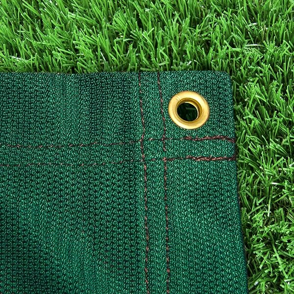 FORZA Filet de Protection pour Tir à l'arc [5 Tailles - Vert/Blanc] | Écran Pare Flèches | Mailles Serrées - 4