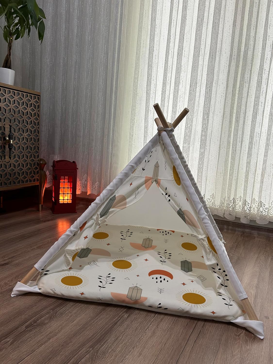 Pet Tent, pet Teepee, cat Teepee, Dog Teepee, cat House, Dog House, Teepee for Pets 33
