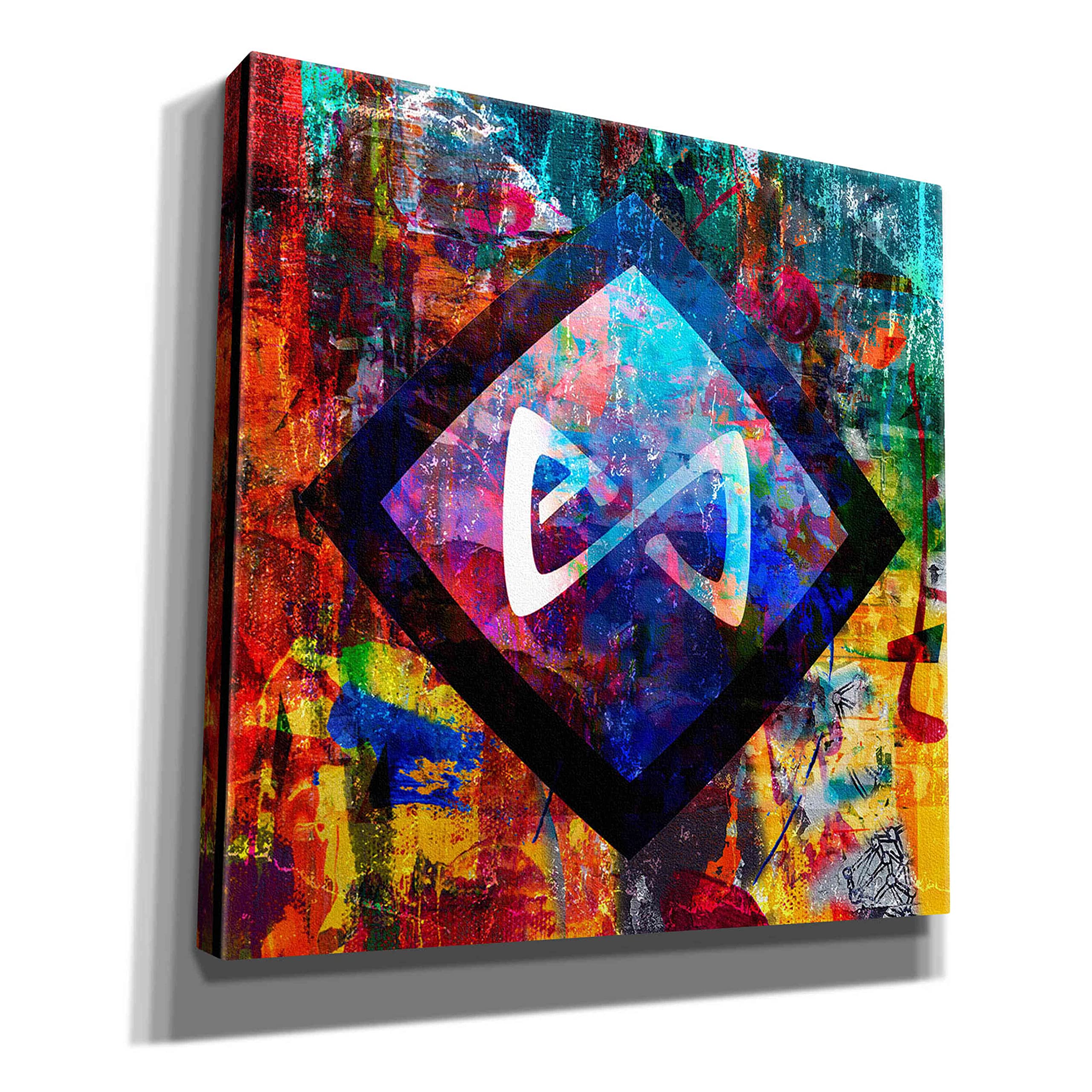 Epic Graffiti 'Axs Axie Crypto In Color Portfolio Giclee Canvas Wall Art, 26