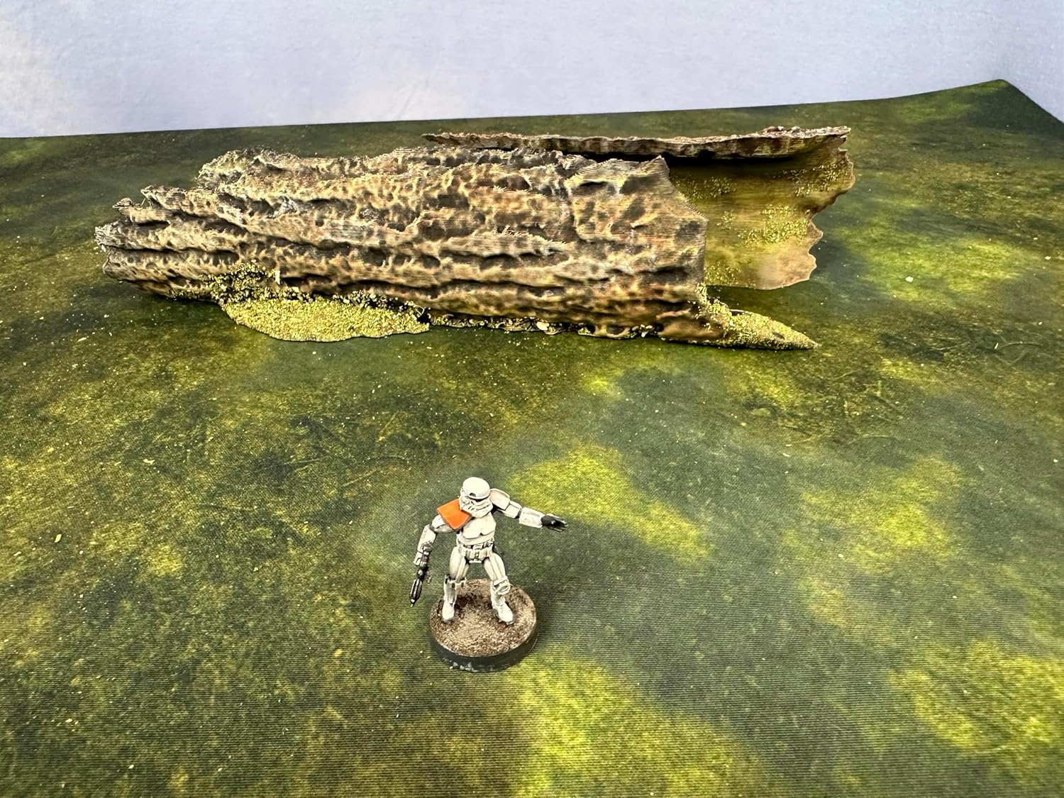 Legion Terrain - Forest Fallen Tree - Miniature Tabletop Wargaming Terrain (Painted)