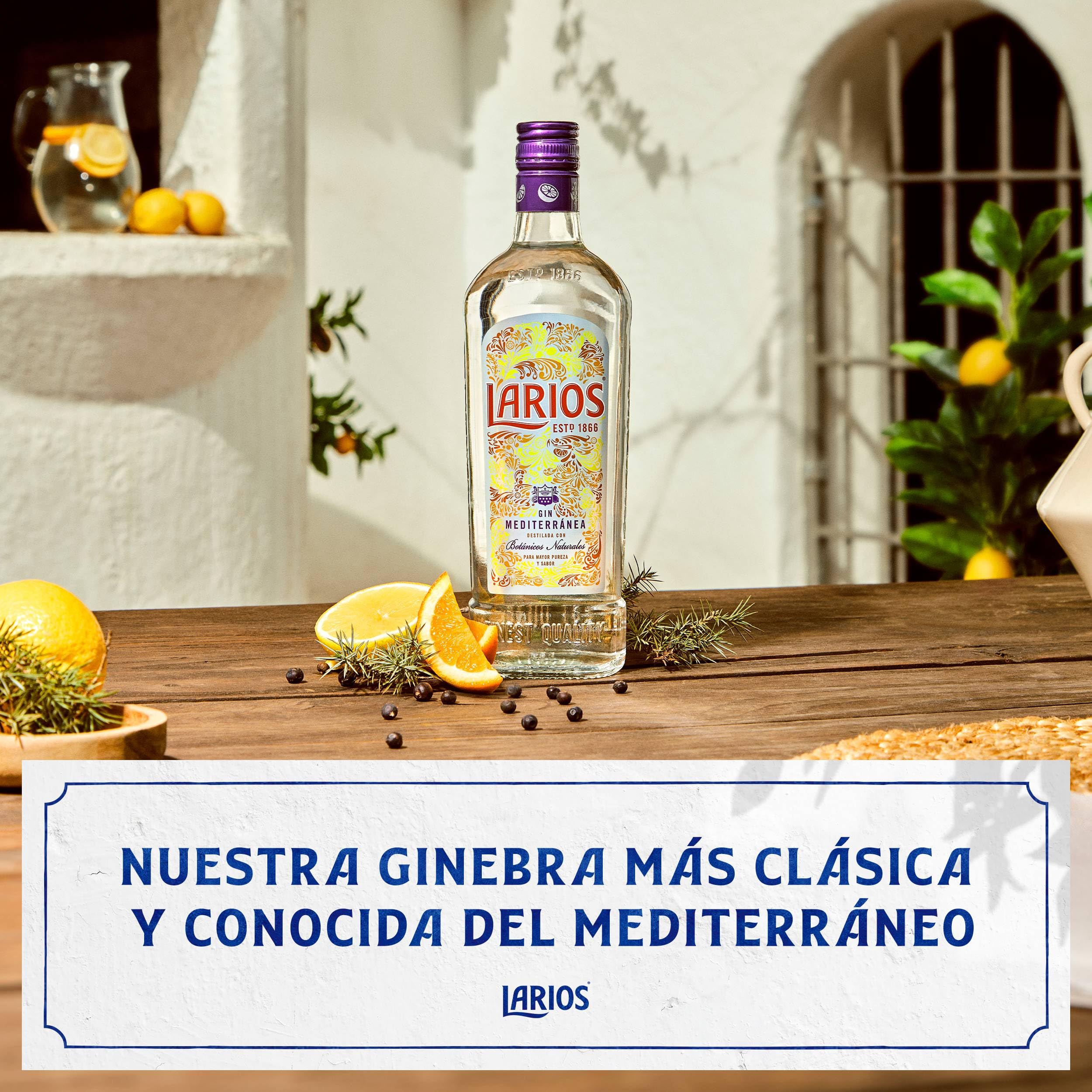 Larios Ginebra Mediterránea Dry Gin 1.5L