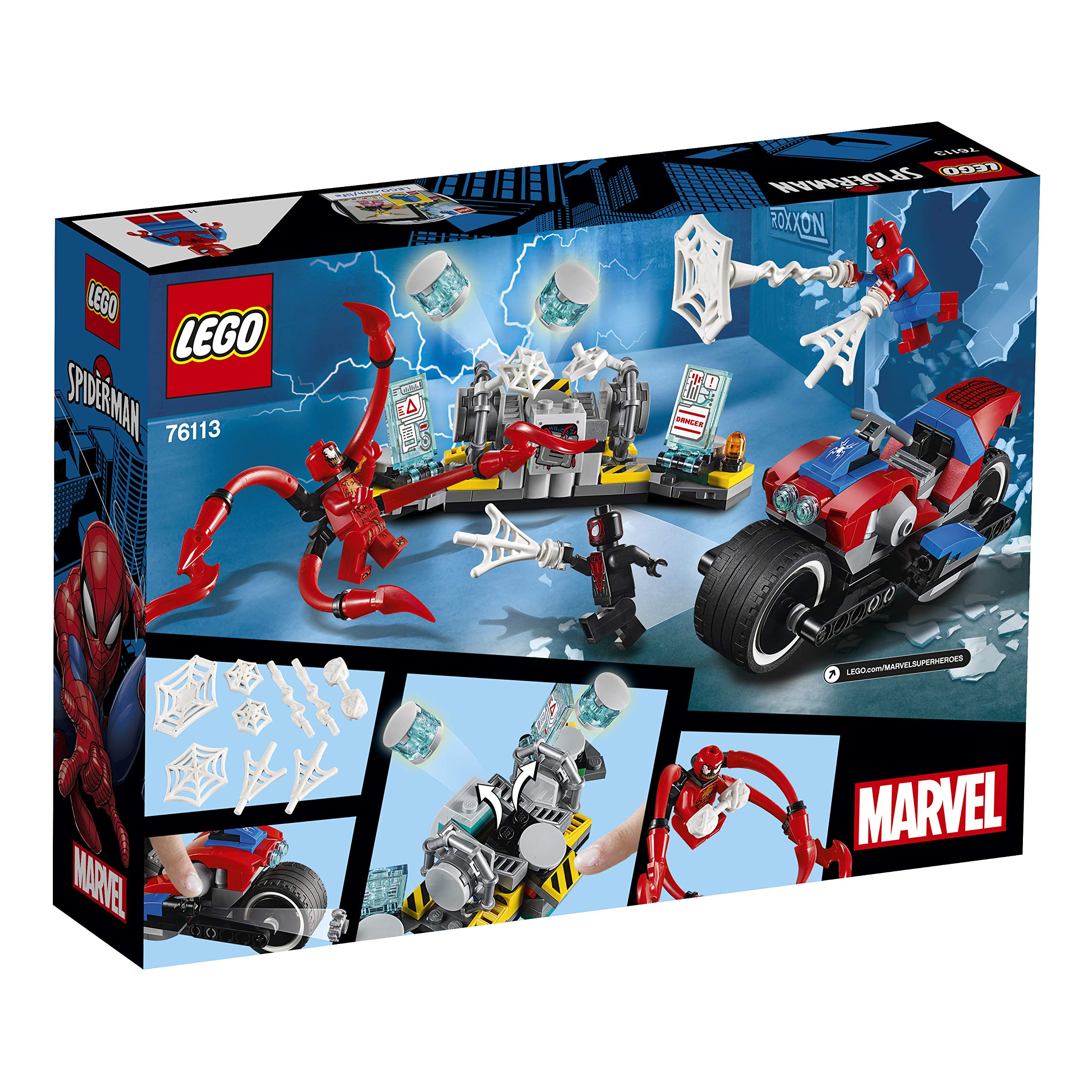 Buy LEGO 76113 Super Heroes Spider-Man Bike Rescue Building Set, Marvel Toy  Vehicles for Kids Online at desertcartINDIA