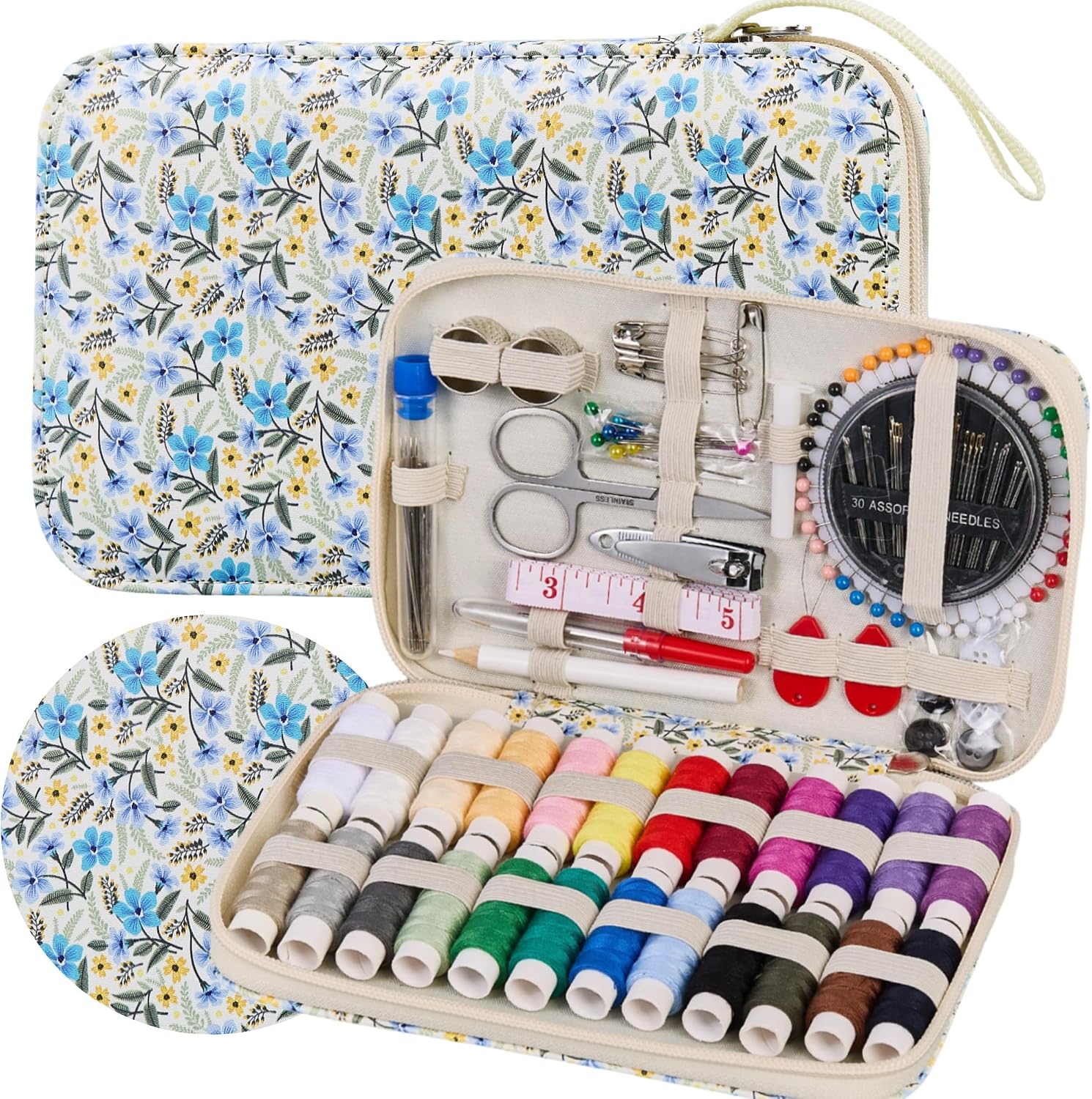 Bobode Cute Travel Sewing Kit for Adults & Beginners