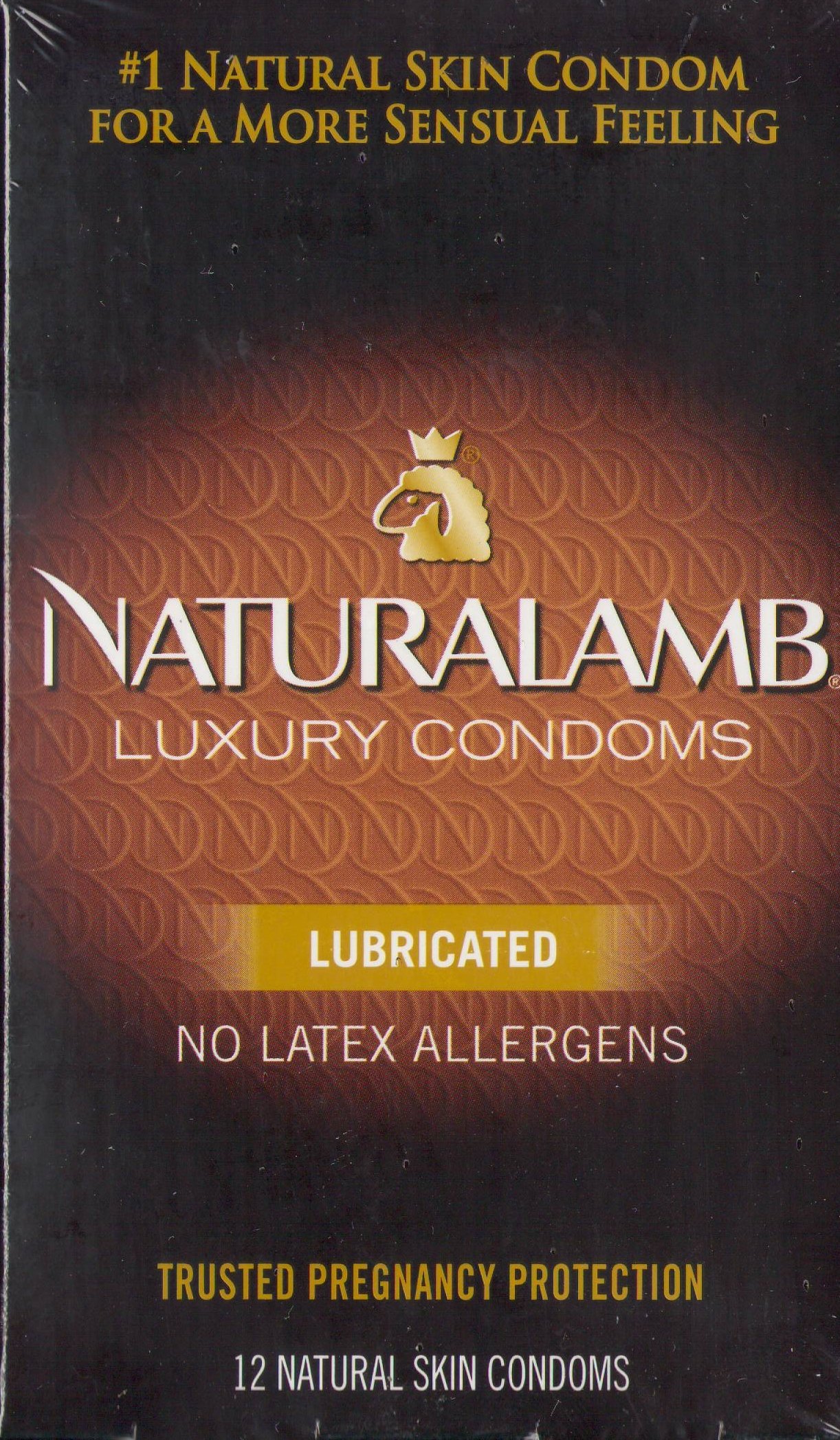 naturalamb condom lubricated TROJAN NaturaLamb Luxury Latex-Free Condoms, 10 Count, Natural Sensation  for Increased Sensitivity main image 0