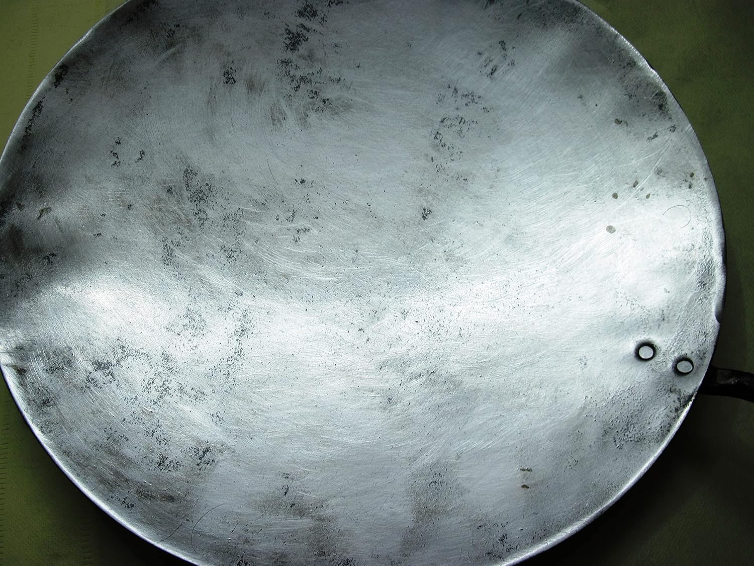 12" Iron Cooking Tava Chapati Making Pan Indian Style Concave Cooking Tawa