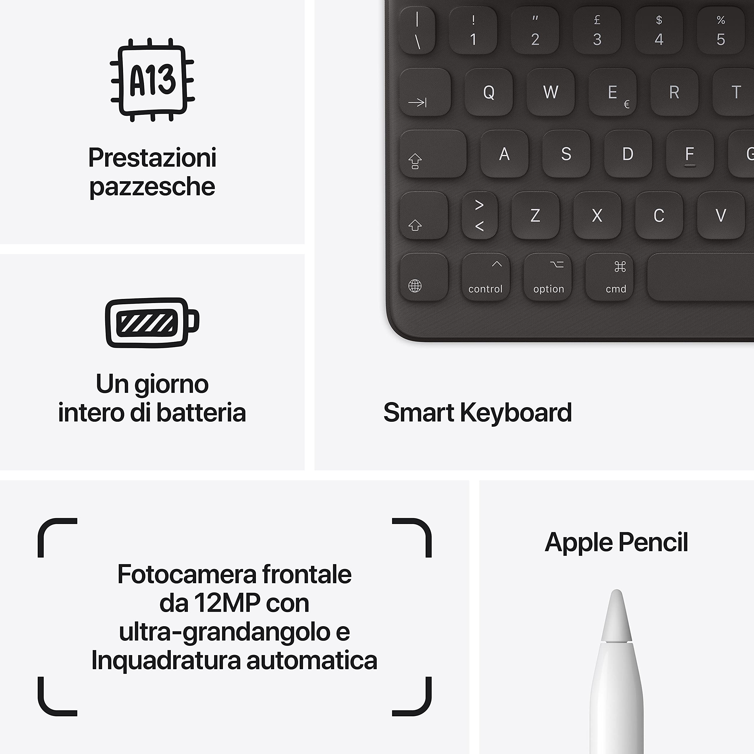 2021 Apple iPad (10,2-pulgadas, Wi-Fi, 256GB) - Plata (Reacondicionado)