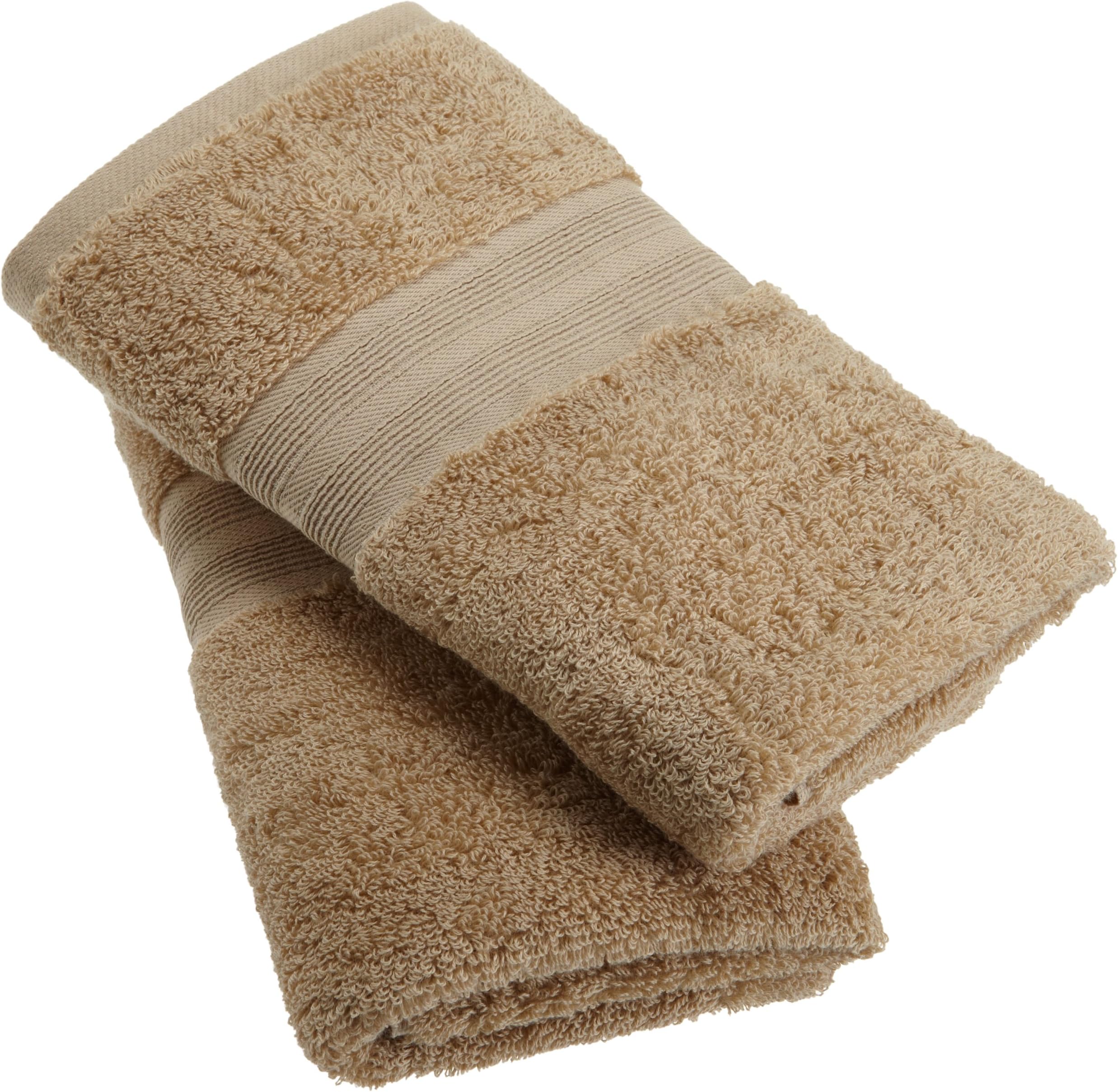100% Organic Cotton Luxury Hand Towel- Made Here by 1888 Mills (2pk)