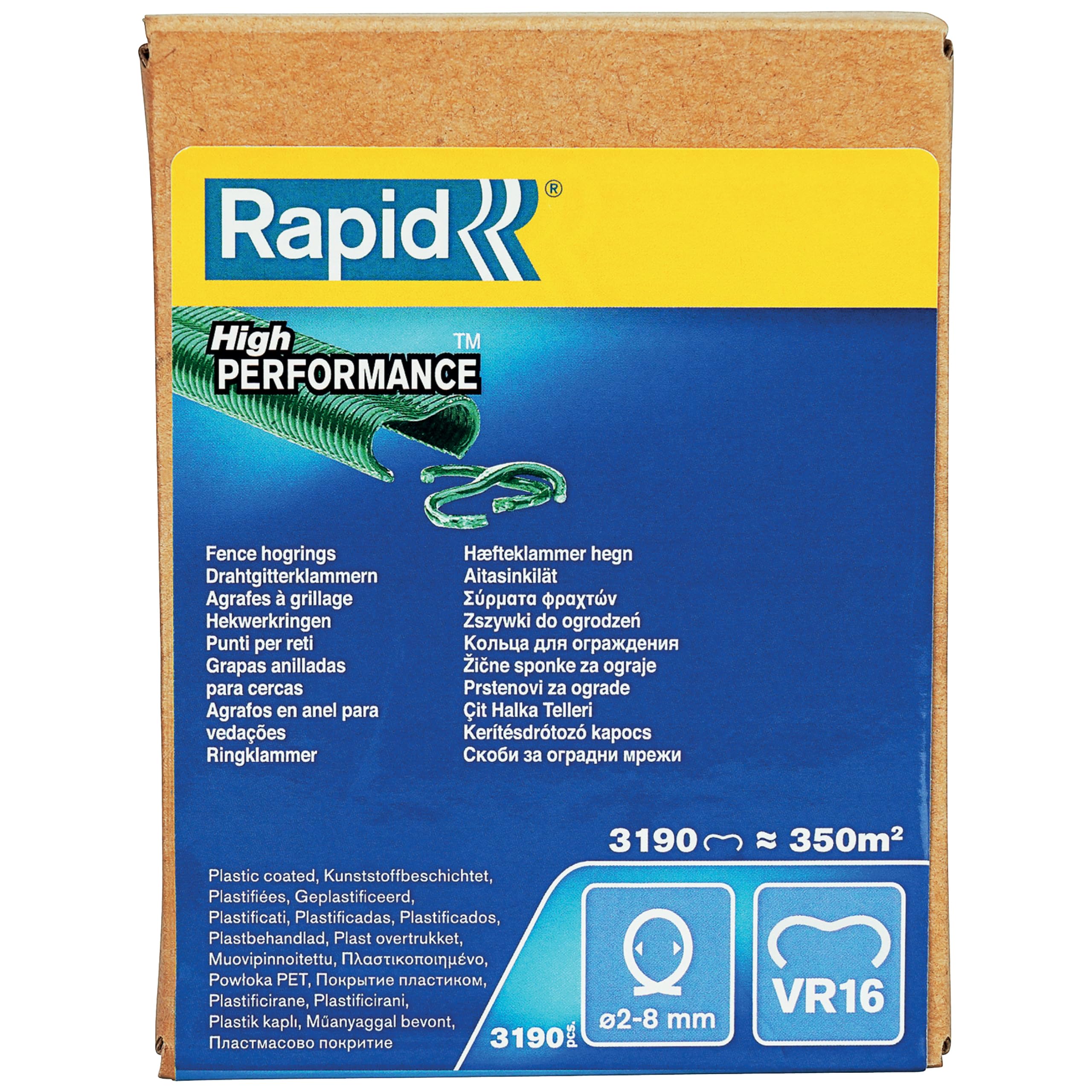Rapid VR16 Fence Hogrings Green 40108809