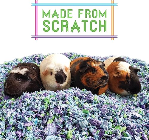 Miniatura 54 de Carefresh - Cama para mascotas pequeñas de papel natural color blanco, 99% libre de polvo con control de olores, 10 L, blanco