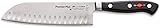 F. DICK Santoku, Küchenmesser, Premier Plus (Messer mit Klinge 18 cm, X50CrMoV15 Stahl, nichtrostend, 56° HRC) 8144218K Kullenschliff 18 cm