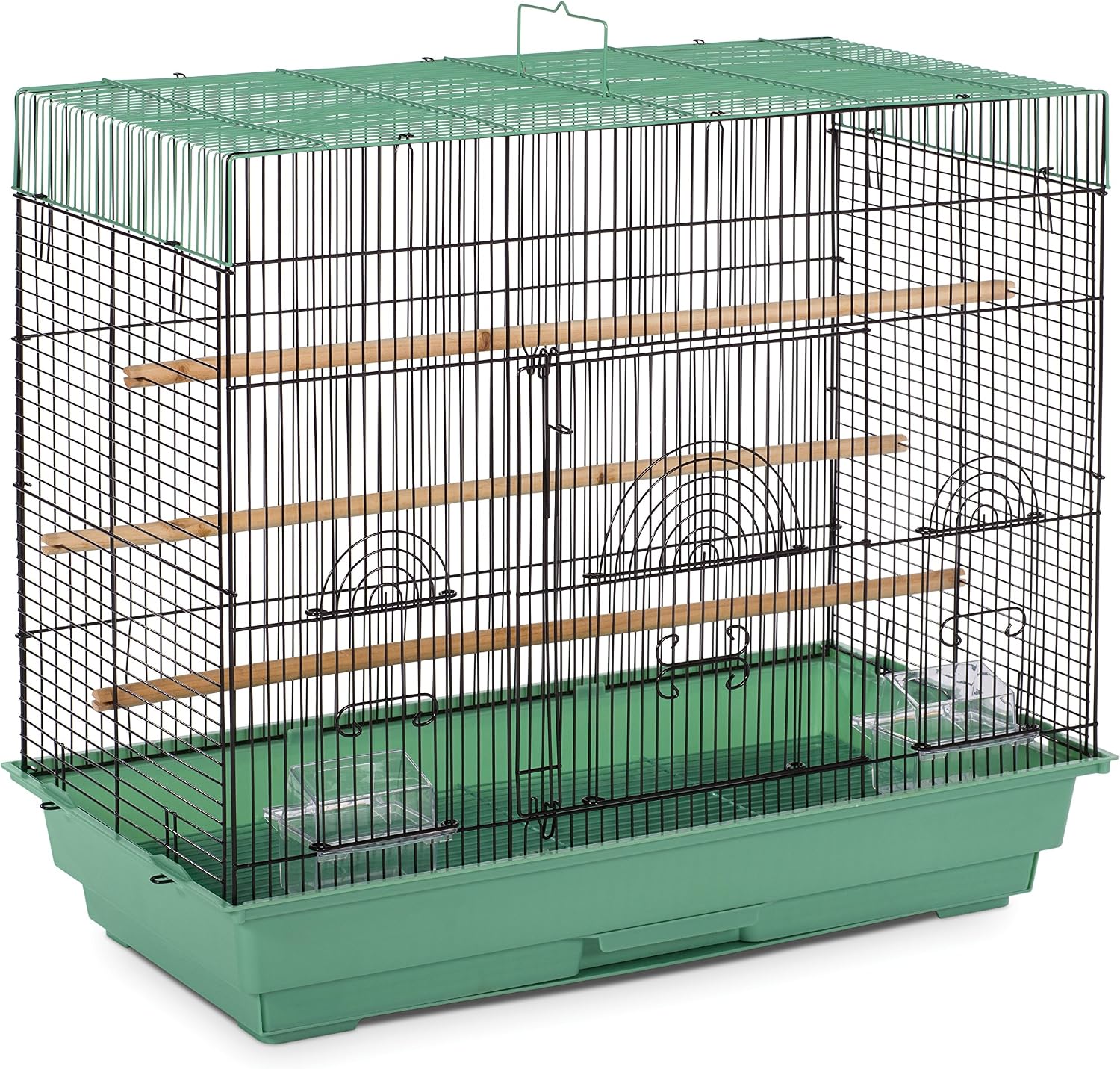 Prevue Pet Products SP1804-4 Flight Cage, Green/Black