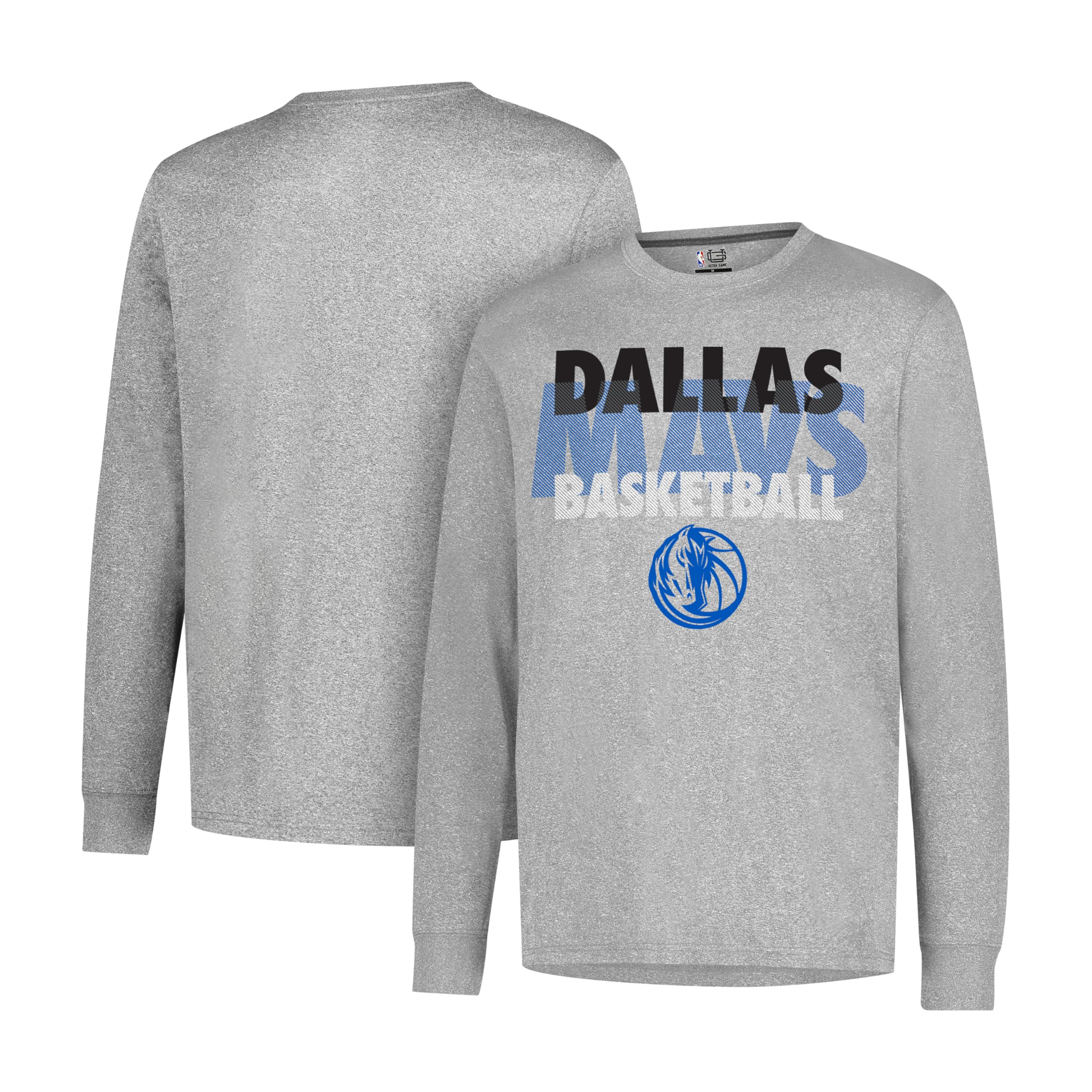 Ultra Game Men’s NBA Official Super Soft Supreme Long Sleeve T-Shirt