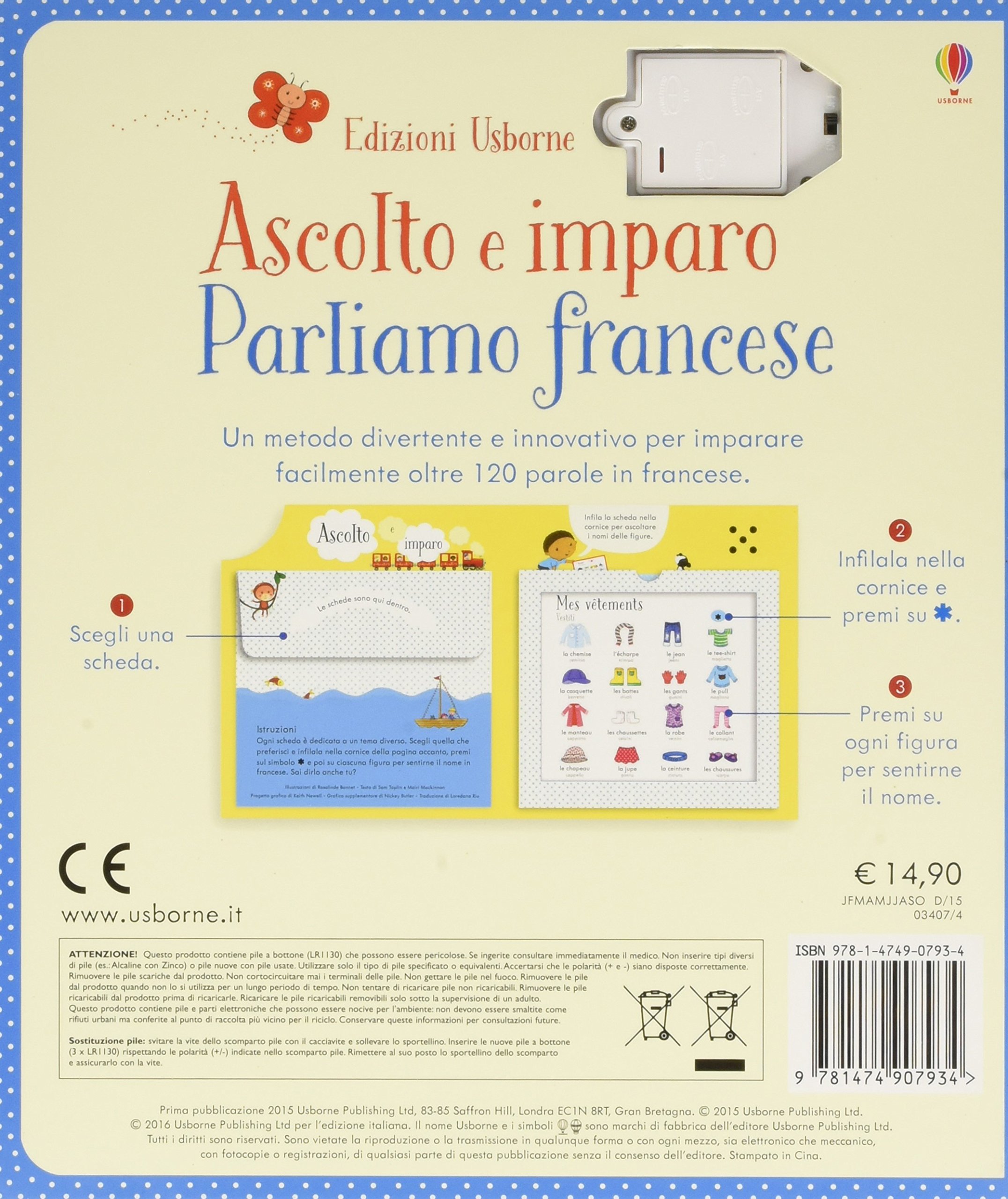 Parliamo francese. Ascolto e imparo. Ediz. illustrata