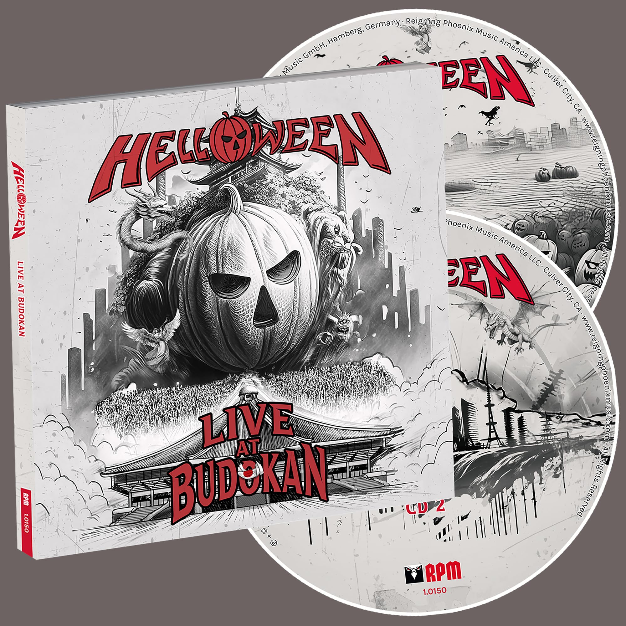 Helloween Live At Budokan (2cd Digi) 2CD New 4262464732934