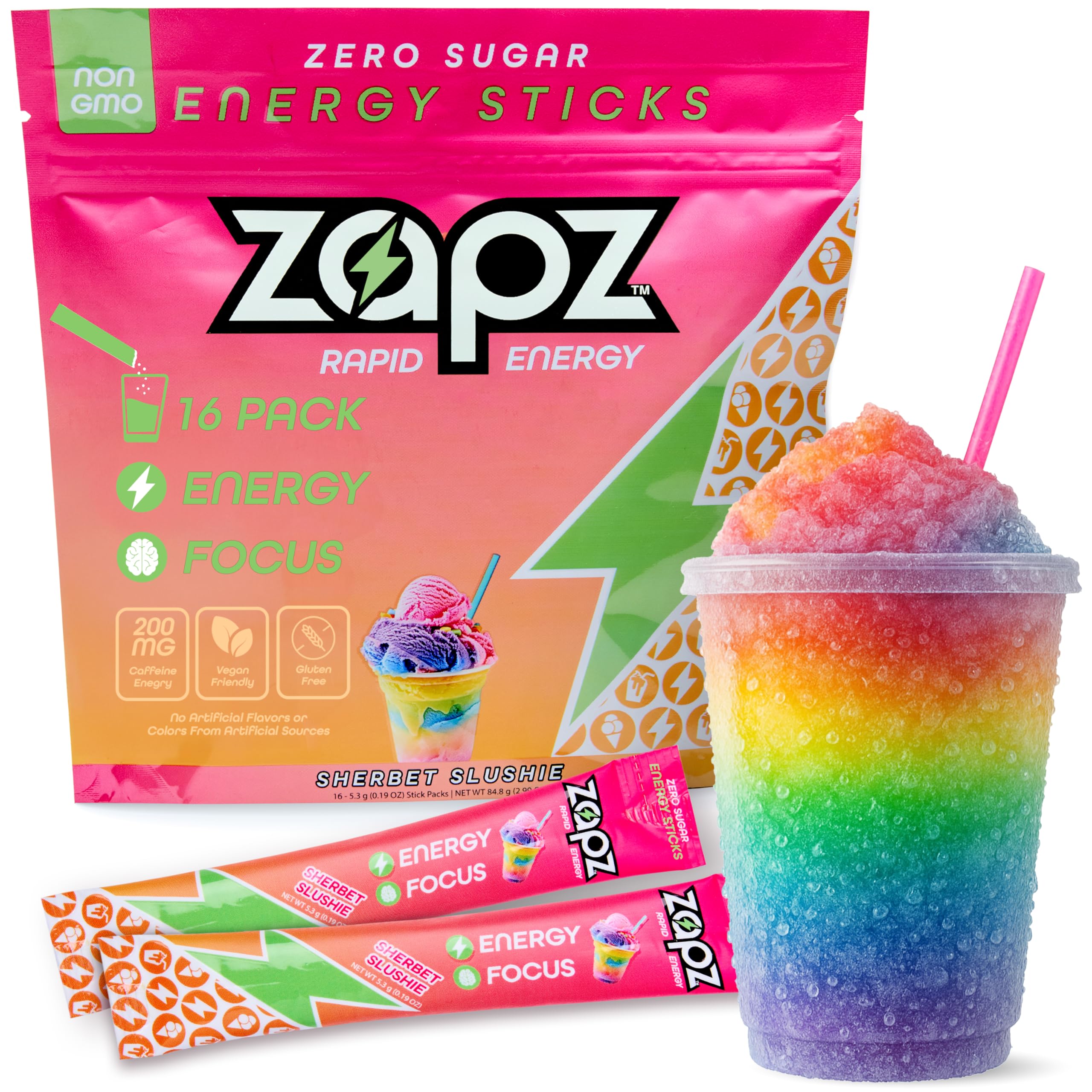 Amazon.com : ZAPZ Caffeine Packets – Sugar Free Energy Drink Mix