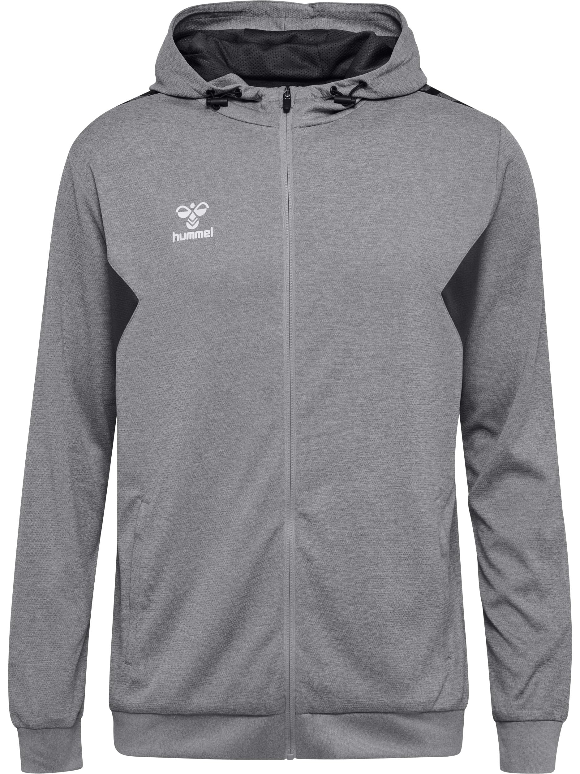 hummel Men's Hmlauthentic Pl Zip Hoodie Sweatshirt