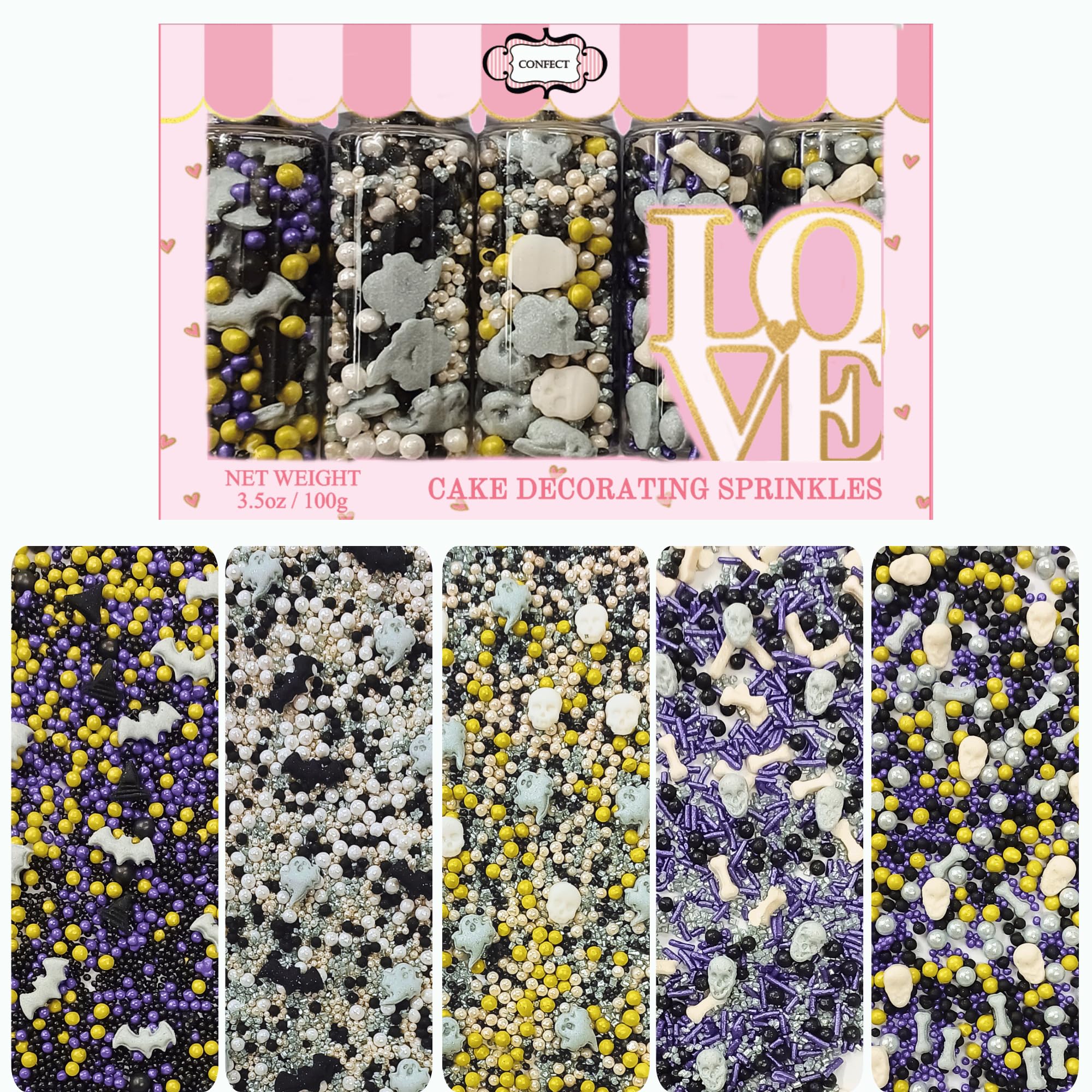 See full amazon price history chart for Confect Mix White, Purple, Black & Ghastly Green Pearl Sprinkles | Ghost Party Mix Boo, Bats & Bones | Boo-tiful Bites Sprinkles | Edible Halloween Sprinkles - 3.5 Oz Confect Mix White, Purple, Black & Ghastly Green Pearl Sprinkles | Ghost Party Mix Boo, Bats & Bones | Boo-tiful Bites Sprinkles | Edible Halloween Sprinkles - 3.5 Oz (B0DF5NMZPK) Amazon Price History, Amazon Price Tracker