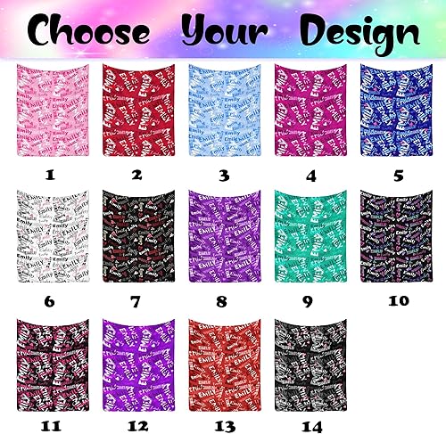 Miniatura 9 de Manta de bebé personalizada para bebés niñasniños, manta de bebé personalizada con nombre, manta súper suave personalizada para niños, manta con