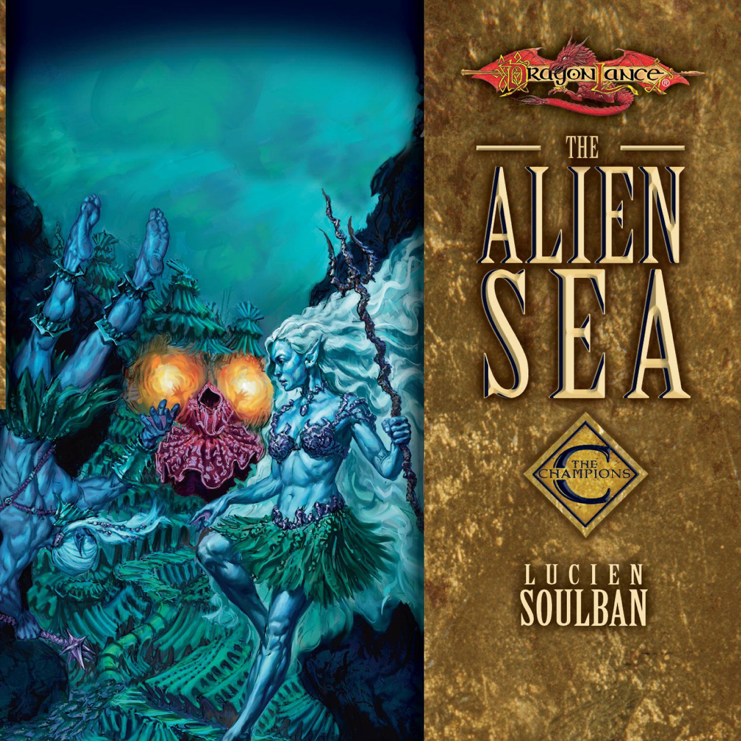 Cover art for The Alien Sea
