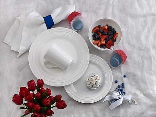 Vista 3 de Mikasa 5224193 Ciara 16-Piece Dinnerware Set, Service for 4