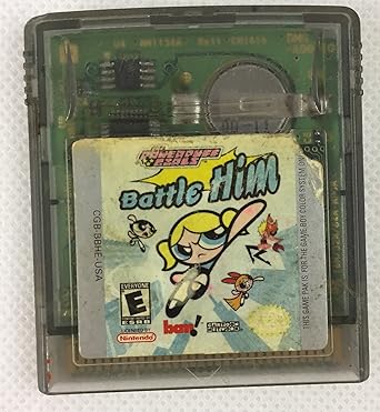 Amazon Com Powerpuff Girls Battle Him Nintendo Game Boy Color Video Games