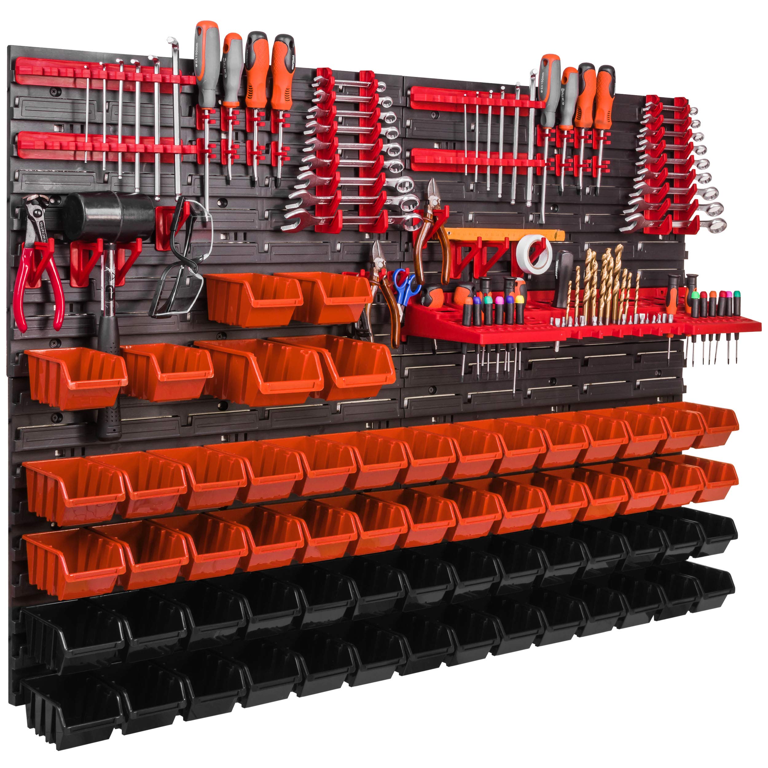 Sistema Di Stoccaggio Da Parete, 578 X 1170 Mm, 98 Pezzi, Scatole - Foto 2