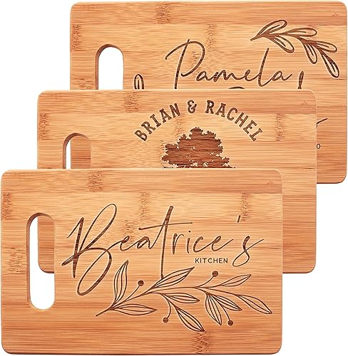 Tabla de cortar personalizada, 15 diseños, regalos para parejas, regalos de inauguración de la casa, regalos de boda, letrero de cocina grabado,