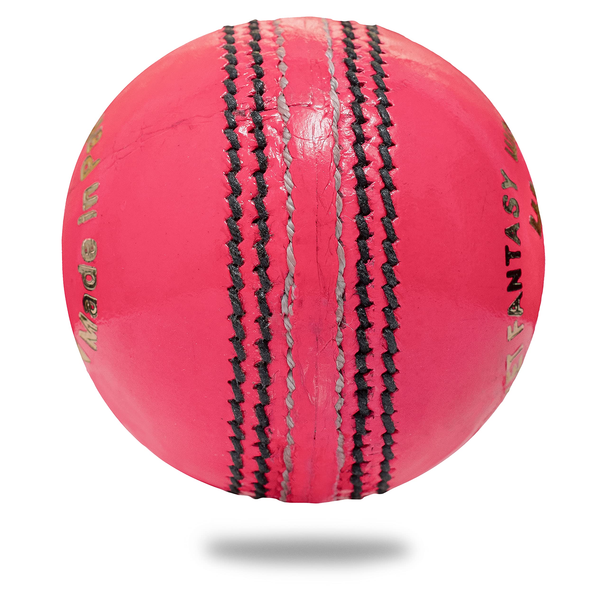 Cricnix Cricket Ball Elite Pink Leather 156g (6-Pack) for T20 or Night Match - Image 3