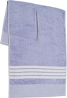 The Tour Towel | Large Golf Caddy Towel Terry Cloth, Absorbent 19" x 44", Center Cut, Perfect Hang Golf Cart Accessory and Golf Bag, Multiple Colors