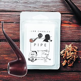 3 Pack Tobacco Pipe Scent Made in USA Fragrance Wax Melts Luxury Premium Soy 3 2.4 ox Clean Ingredients Essential Oils Hand Poured Cubes