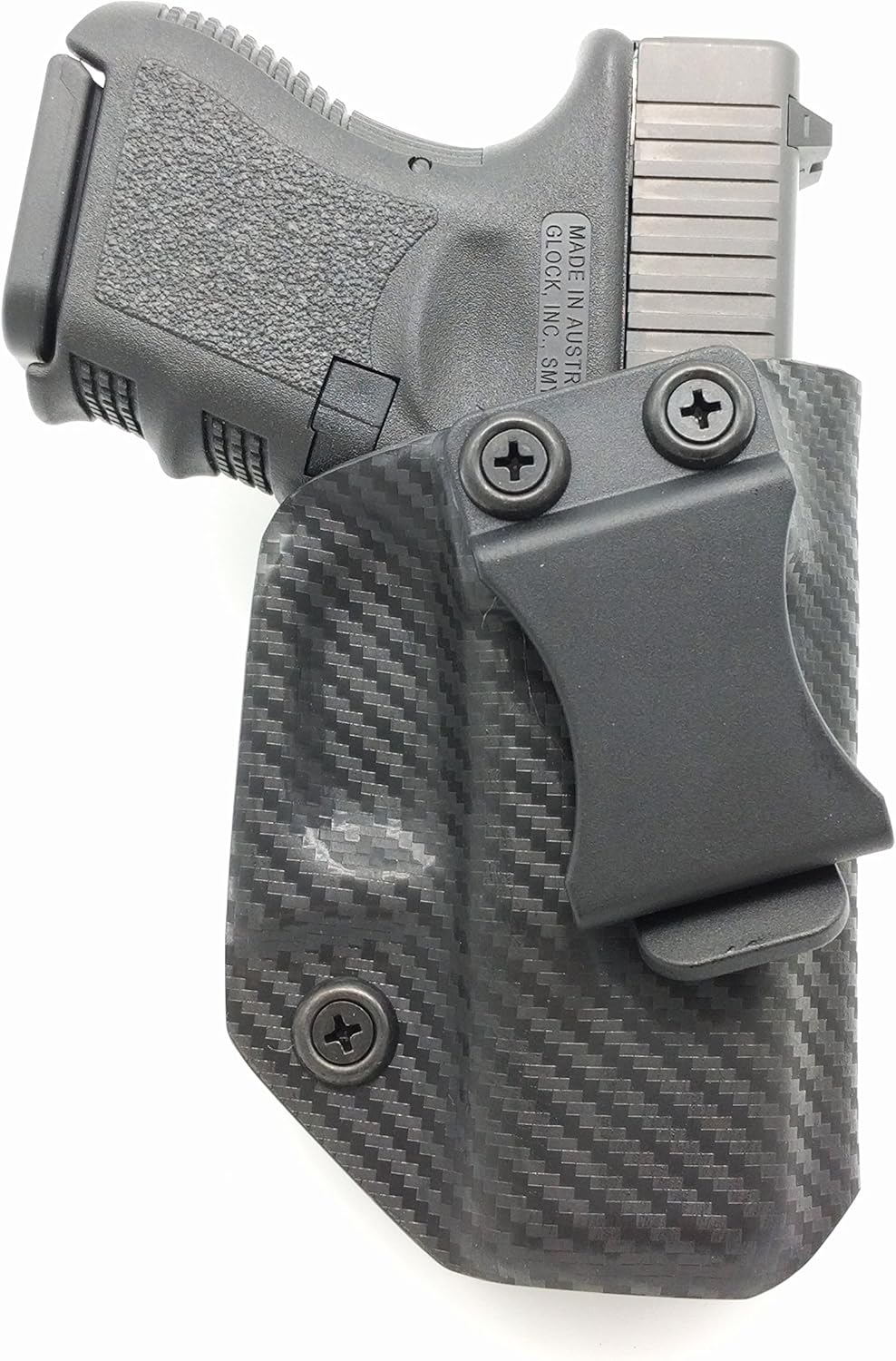 Fast Draw USA - Compatible with Glock 26/27/33 IWB Kydex Holster Inside Waistband Concealed Carry Holster Made in USA