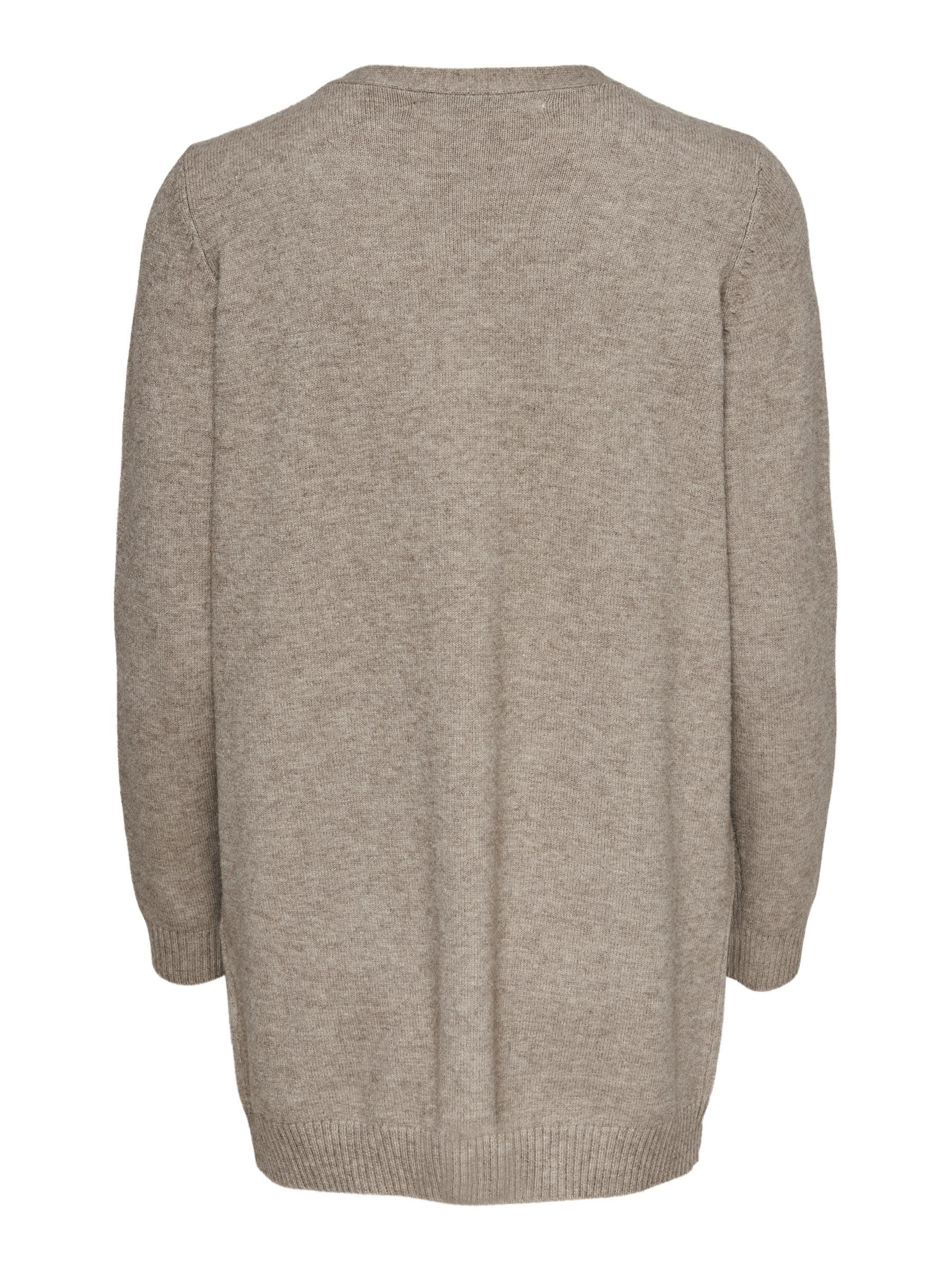 ONLY Onllesly L/S Open Cardigan Knt Noos Kardigan Kobiety, Beżowy, XS