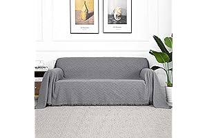 MYSKY HOME Sofa Slipcover for 3 Cushion Couch (XX-Large, 91" x 134",...