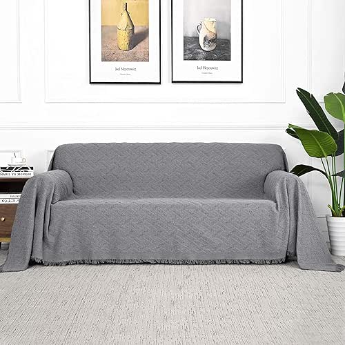 MYSKY HOME Couch Cover Sofa Covers for 3 Cushion Couch