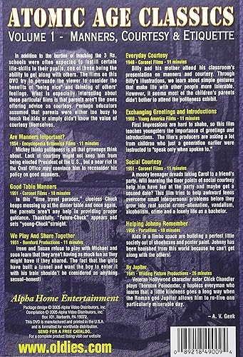 Miniatura 2 de Atomic Age Classics, Volume 1 Manners, Courtesy & Etiquette