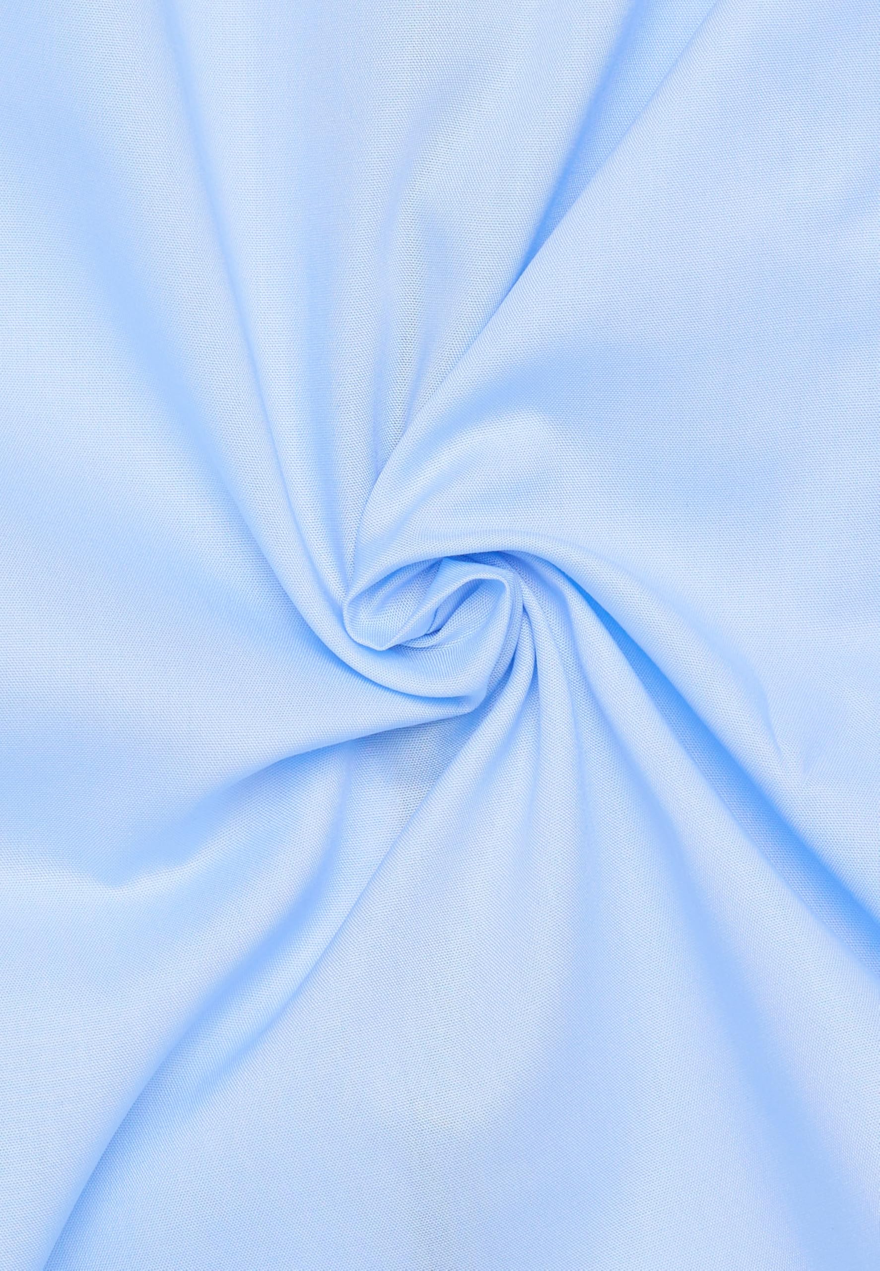 ETERNA Langarm Hemd COMFORT FIT Pinpoint unifarben mit Classic Kent Kragen