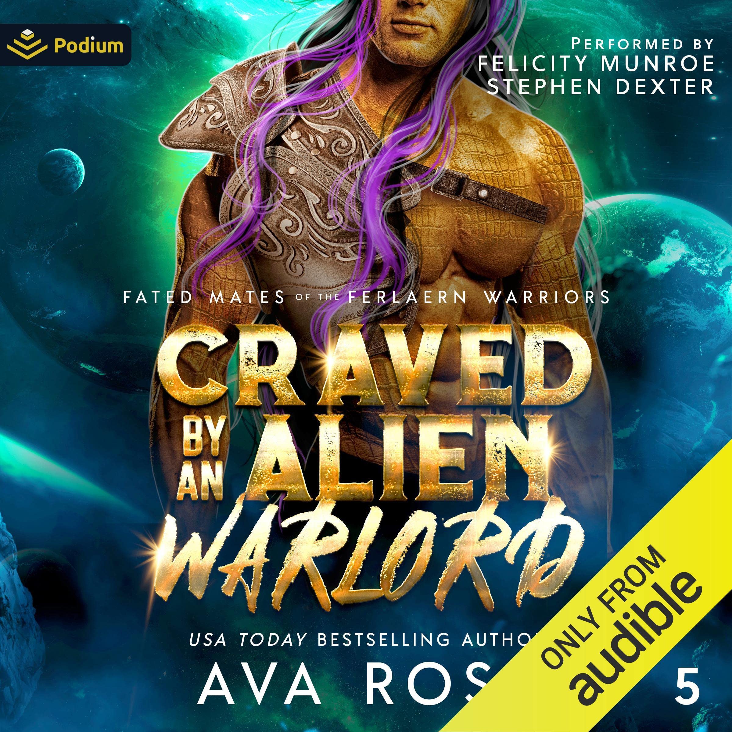 Cover art for Craved by an Alien Warlord