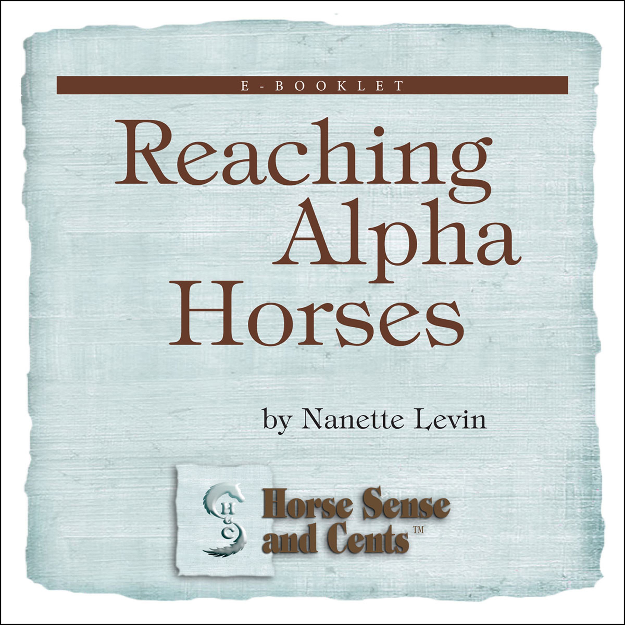 Cover art for Reaching Alpha Horses