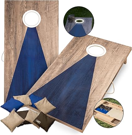 Triumph Sports LED 2×4 Cornhole Boards