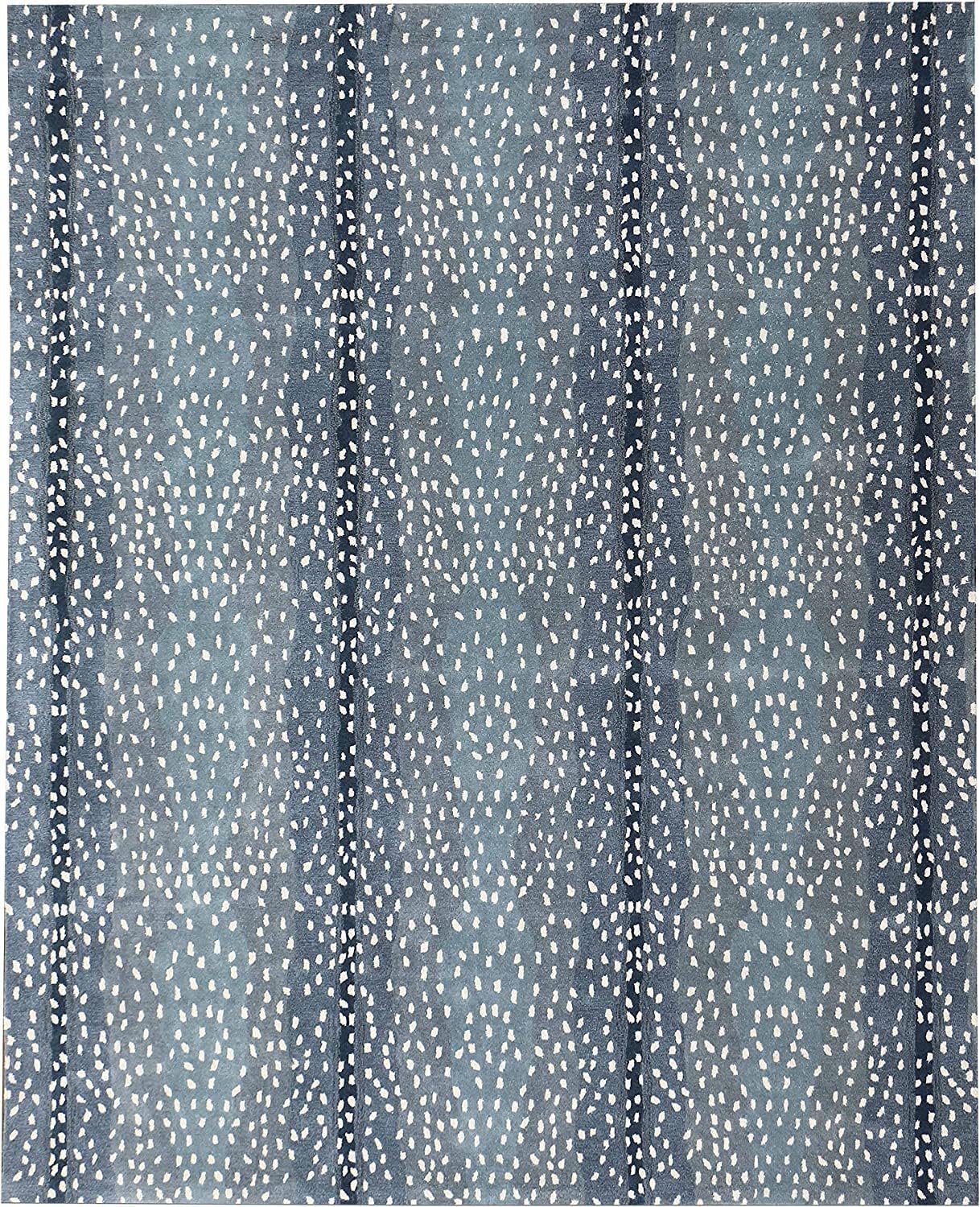 Erin Gates by Momeni Woodland Antelope Denim Hand Tufted