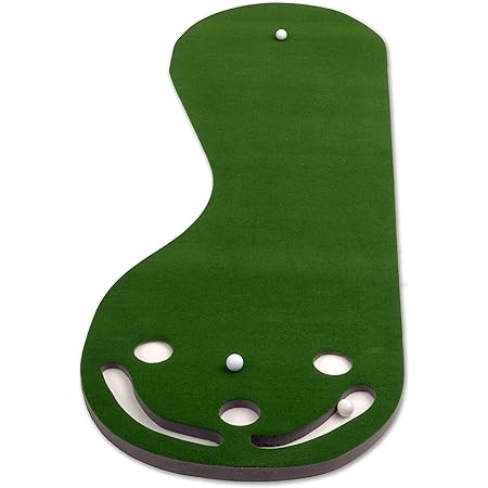 intech 3 hole portable golf putting mat