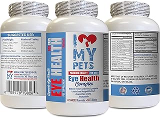 I LOVE MY PETS LLC cat Eye Care - CAT Eye Health Complex - Premium Benefits - Real Support - Bilberry for Cats - 1 Bottle (60 Treats)