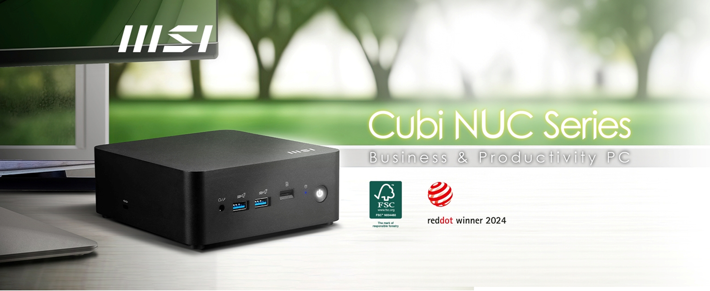 Amazon.com: msi Cubi NUC Mini Desktop Computer, 13th Gen Intel 6