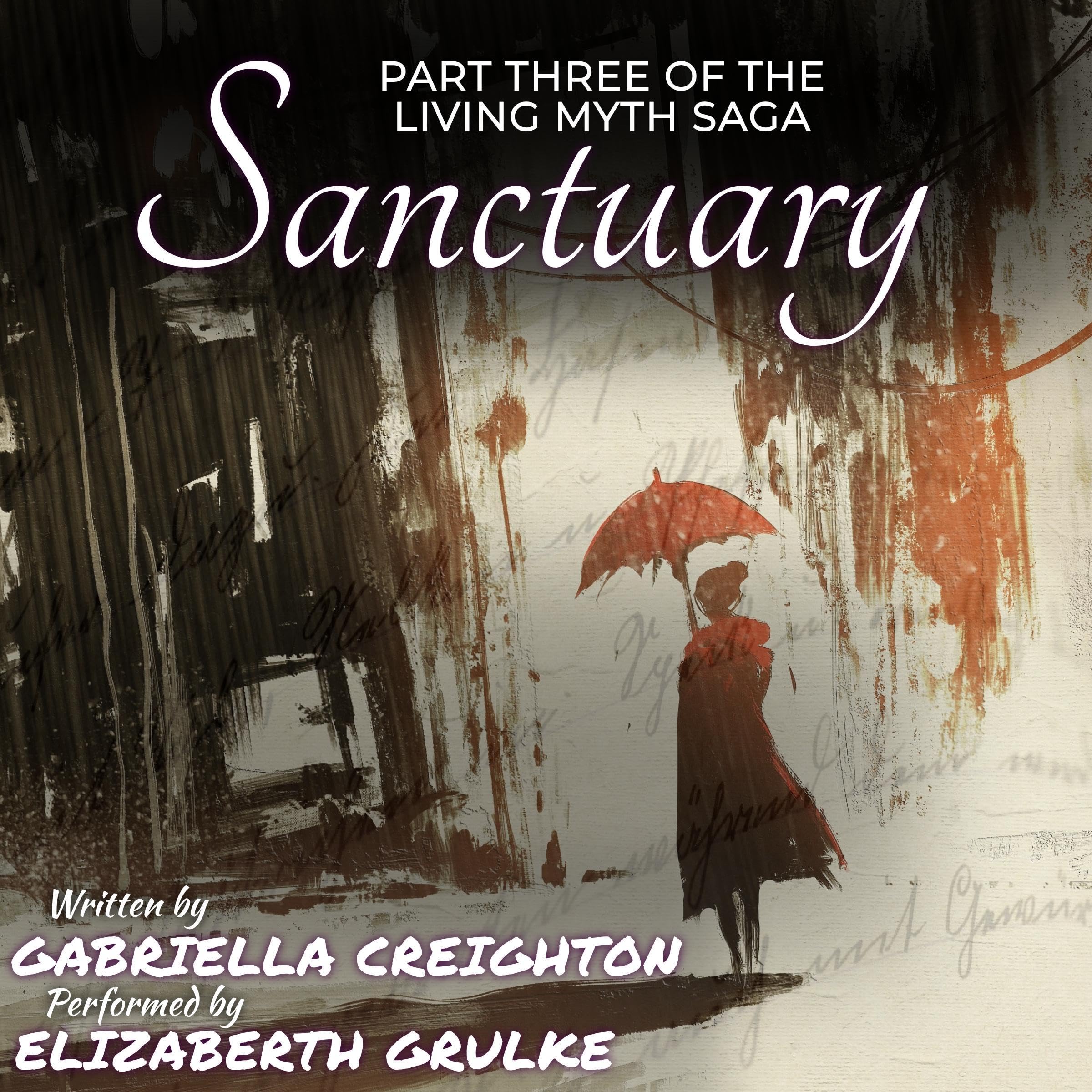 Cover art for Sanctuary: The Living Myth Saga, Book 3