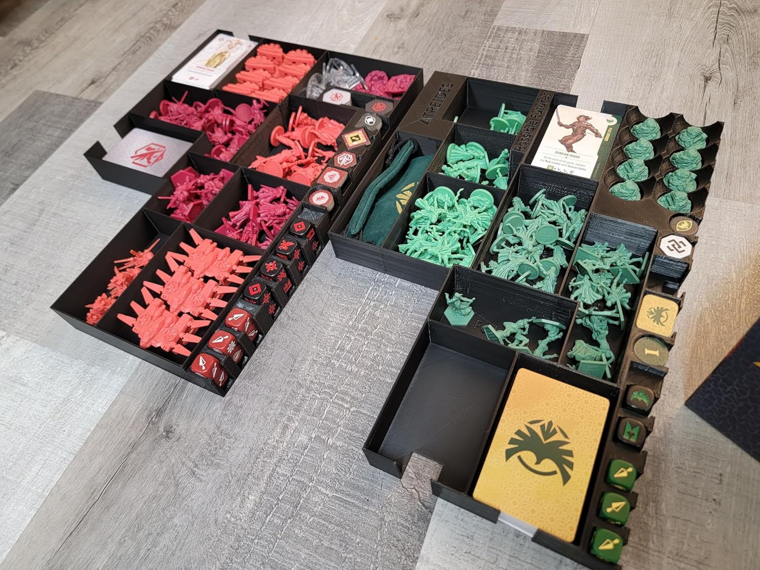 Fan-Made Insert for Dune: War for Arrakis (& Expansions) - Game Organizer - Ages 14+